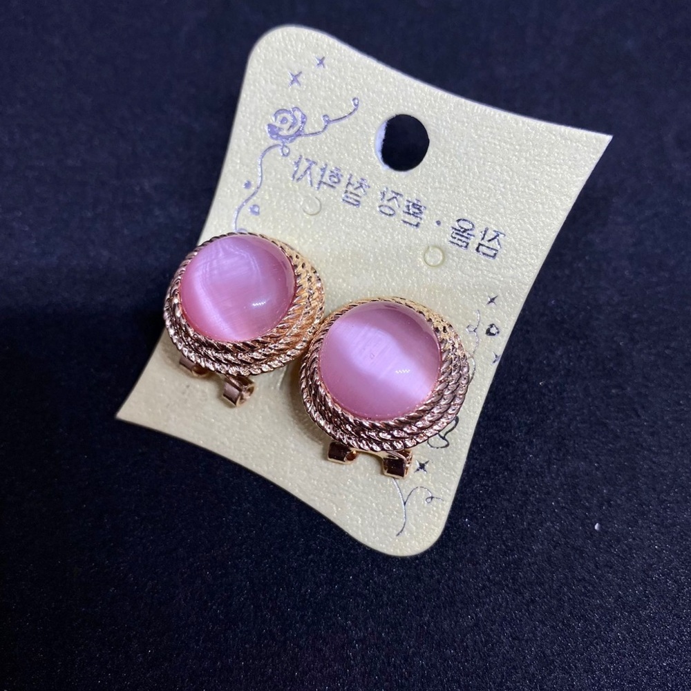 Fashion earrings jewelry (pink)